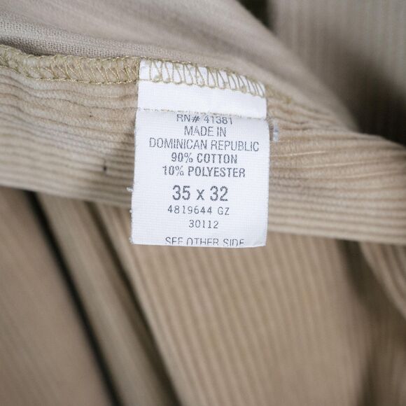Vintage Ralph Lauren Corduroy Pants | Beige | Polo Cords | Andrew Pant | 35 x 32 - Picture 6 of 6